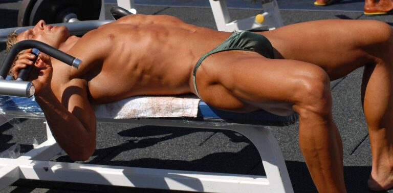 Unzipped Muscle: Wet, Rippling, Hard and Ready for Action!