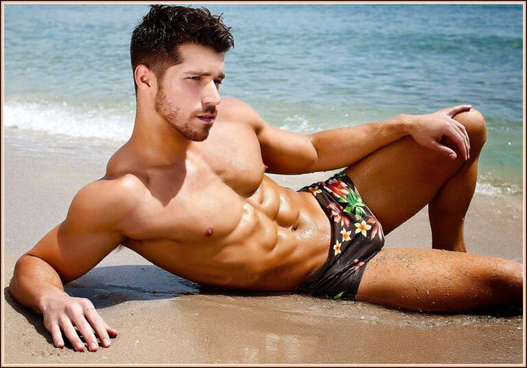 Dive Into Desire: Speedo Gods Revealed”

Alternatives:
1. “Wet & Wild: Speedo Hunks Exposed”
2. “Pulse-Pounding Poolside Perfection”
3. “Slick & Seductive: Speedo Studs Unleashed”
4. “Rippling Waves, Rippling Abs: Aquatic Ecstasy”
5. “Dripping Wet & Smoki