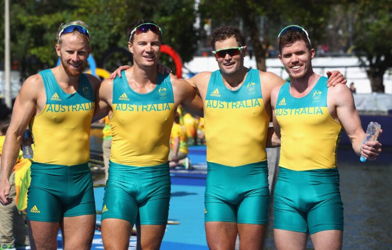 Bulging Confidence: Men Flaunt in Speedos