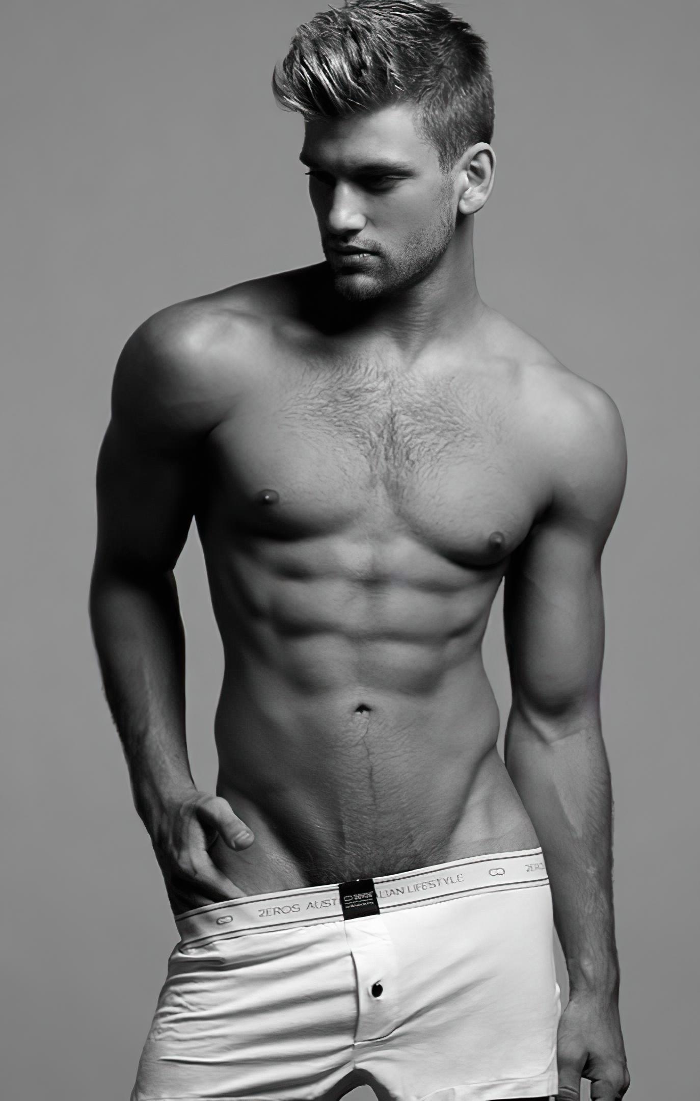 Buttoned Pleasure—A Denim Guide to Handsome, Well-Endowed Men